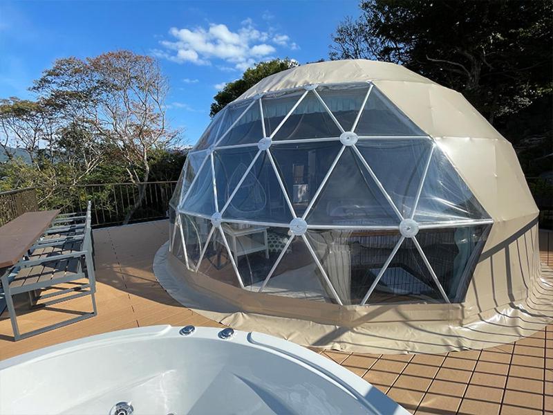 Nishiizu Glamping Tenkuuterrace Нумадзу Екстер'єр фото